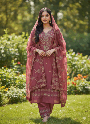 Gorgeous Shipon Slik Three-Piece