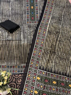 Karishma Cotton Print Dress | Premium Soft Cotton Three Piece for Women | RR Fashion World - Image 5