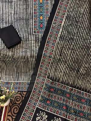 Karishma Cotton Print Dress | Premium Soft Cotton Three Piece for Women | RR Fashion World - Image 3