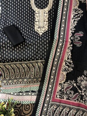 🎀 Karishma Cotton Embroidery Three-Piece - Image 3