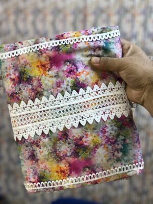 🎀 Dubai Cotton Three Piece – Premium Quality Collection - Image 3