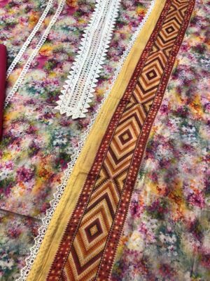 🎀 Dubai Cotton Three Piece – Premium Quality Collection - Image 8