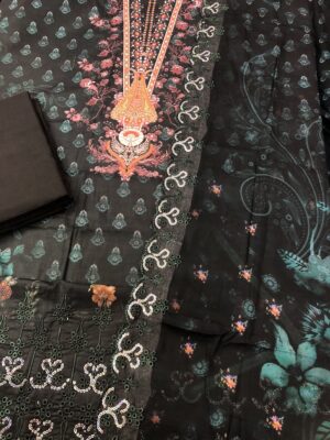 Rang E Haya Digital Moms Cotton Dress | Premium Digital Printed Soft Cotton Three Piece | RR Fashion World - Image 5