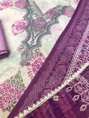 ✨ Rang Pasand Luxury Embroidered Lawn Dress – Elegance with Comfort - Image 5