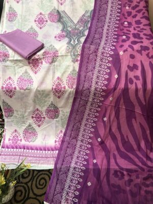 ✨ Rang Pasand Luxury Embroidered Lawn Dress – Elegance with Comfort - Image 2