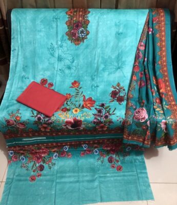 Deshi Lawn Three-Piece | Soft & Premium Lawn Dress for Women | Comfortable Daily Wear Collection | RR Fashion World - Image 3