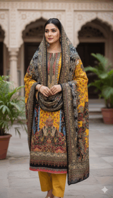 Zum Zum Digital Swiss Lawn | Premium Digital Printed Swiss Lawn Three Piece | RR Fashion World