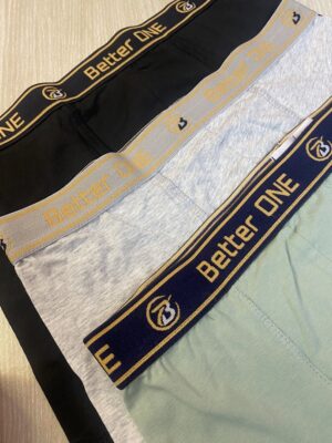 🩳 Men’s Boxer – 1 Box (3 Pcs) | Soft & 100% Breathable Cotton - Image 3