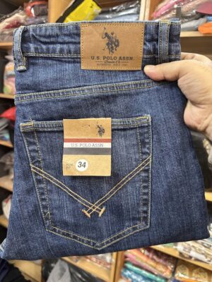 Denim Jeans Pants (Export Quality) – Size 34" | Mix Color - Image 2