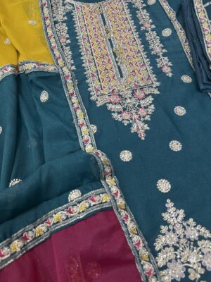 ✨ Most Demanding Star Georgette Gorgeous Dress ✨ - Image 5
