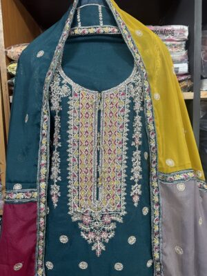 ✨ Most Demanding Star Georgette Gorgeous Dress ✨ - Image 7
